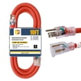 thumbnail image 1 of Cable de extensión EP de 10 pies iluminado para exteriores 10/3 SJTW 1875 W 15 A, 1 of 7