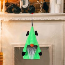 PATLOLLAV Halloween Gnomes Plush Hanging Decor, Handmade Bat Gnome with Wings Shelf Ornament,Gnome Elf Dwarf Collectible Figurines for Halloween Day Party Table Decorations