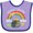 Lavender and Purple, variant on Inktastic Mommy's Treasure St. Patrick's Day Rainbow and Gold Boys or Girls Baby Bib