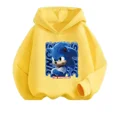 thumbnail image 5 of Sudadera con capucha Sonic Tops de 2 a 12 años, ropa de primavera 2024 para bebés, ropa de abrigo, sudadera para niños y niñas, ropa para madres y niños, 5 of 5
