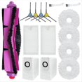thumbnail image 1 of Accesorios para Aspiradora Robot J12 Ultra: Cepillo Principal, Cepillo Lateral, Filtro, Bolsa para Polvo, Cepillo de Repuesto., 1 of 5