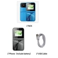thumbnail image 6 of 2024 New Mini Flip Mobile Phone Limited Edition Series pro 2 SIM Card Small Display Foldable Cell Phone Unlocked Flip Phone 2G Flip Cell Phone, 6 of 9