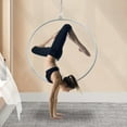 thumbnail image 3 of Miumaeov Complete Aerial Hoop Kit 90cm Professional Aerial Lyra Hoop Set  Aerial Ring Kit Aerial Yoga Equipment for erial Yoga Training, 3 of 12