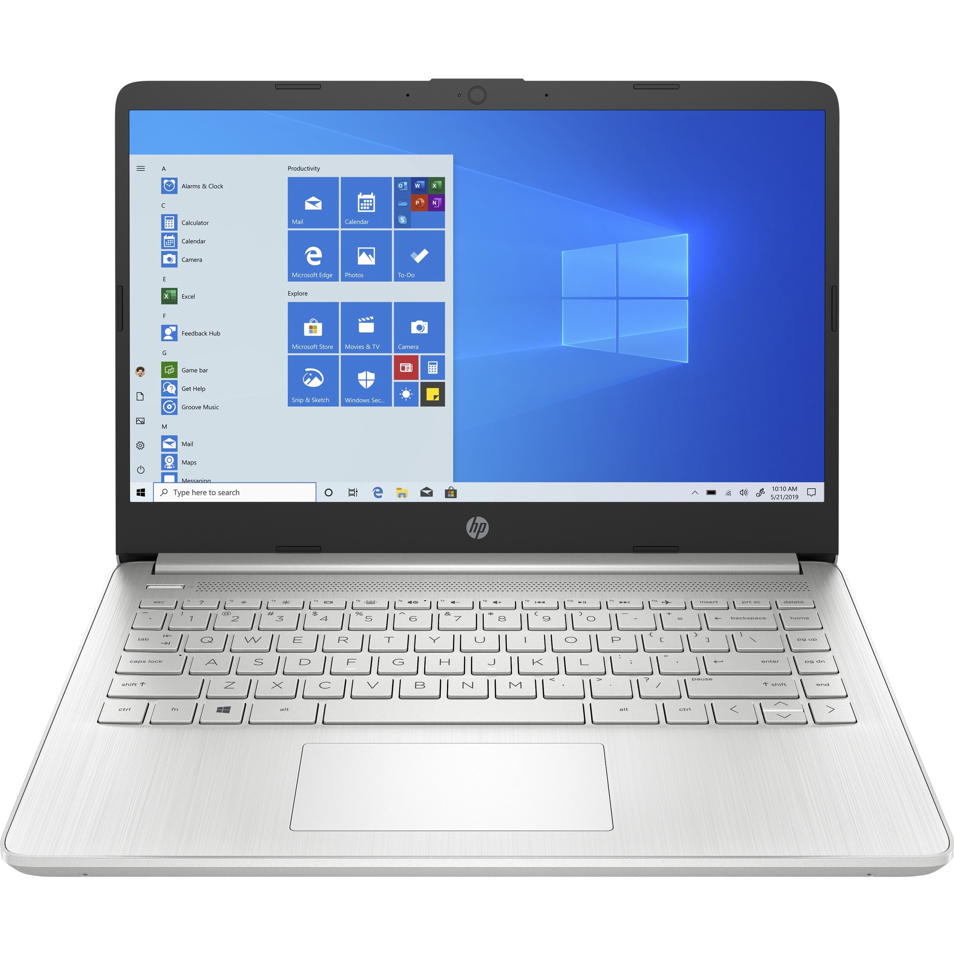 HP 14" Full HD Laptop, AMD Ryzen 7 4700U, 512GB SSD, Windows 10 Home, 14-fq0050ca