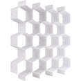 thumbnail image 2 of 1pc Honeycomb Separator, Honeycomb Drawer Organizer, Adjustable Drawer Organizer Divider for Underwear Belt-Scarf Socks Organizer, White, 2 of 8