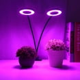 thumbnail image 3 of Grow Light; Portable Durable 2 Head Grow Light; Grow Light For Plant Lamp Double Head LED Vegetable Flower, 3 of 8