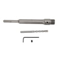thumbnail image 2 of Vástago de broca, Vástago cortador de agujeros de pared Acero de alto carbono 7.9in Plata Alta dureza Resistente al desgaste Accesorios de taladro para martillo eléctrico, 2 of 8