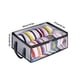 thumbnail image 3 of Space Saving Storage Tote Bag Zipper Visible Storage Bag Large Capacity Clothing Storage Bag Used To Organize Bedroom Wardrobe Clothes And Quilts, 3 of 7