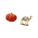 thumbnail image 5 of Juego de almohadas de calabaza de Halloween y figura de camello, cojín de sofá de resina suave para Halloween, escultura decorativa adecuada para la d, 5 of 8