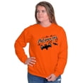 thumbnail image 5 of Funny Cute Witchy Halloween Bats Women Plus Size Sweatshirt Brisco Brands 2X, 5 of 6