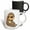 Multicolor, variant on 3drose, Funny Cute Sloth Drinking Martini Cartoon, 11oz Two-tone Green Mug