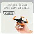 thumbnail image 3 of Mini Drone with Easy Stunt Flights & 360° Tricks-Perfect Beginner-Friendly Flyer, One-Key Tricks, Mini Drone for Kids with LED & Altitude Hold & Propeller Protection, for In/Outdoor, 3 of 7