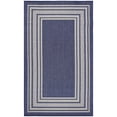 thumbnail image 2 of Nourison Horizon Indoor/Outdoor 3' x 5' Navy Modern Rug, 2 of 10