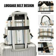 thumbnail image 3 of FORMRS Mini Backpack Purse for Women Quilted Travel Daypack Casual Shoulder Bag, Nautical Pattern, 3 of 7