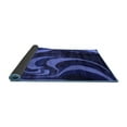 thumbnail image 2 of Ahgly Company Indoor Square Abstract Blue Modern Area Rugs, 8' Square, 2 of 4