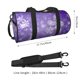 thumbnail image 2 of Balery Snowfall Sky White Purple Bolsa de Gimnasio para Mujeres y Hombres, Bolsa de Viaje Impermeable, Bolsa de Fin de Semana con Compartimento para Zapatos y Bolsillo Húmedo, 2 of 6