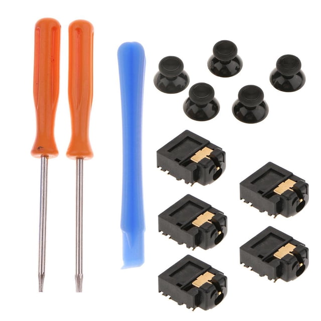 Thumbstick Grip Analógico Con Conector Para Auriculares Para One Controller + Tools Sunnimix Thumbstick Grips Analog Gorros