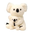 thumbnail image 1 of Koala de peluche de 11.02 pulgadas para decoración del hogar, tamaño pequeño, para abrazar a mamá Blanco, 1 of 9