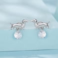 thumbnail image 2 of Arete de Dachshund Bañado en Plata, 2 of 9