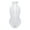 White, variant on Bodysuits for Women Floral Pattern One Piece Sleepwear with Halter Neck Back Tie Details And Comfortable Layering Fit Womens Bodysuits