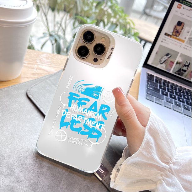"Mejora la protección de tu iPhone con una elegante funda de goma de piel de oveja: diseño moderno"