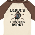 thumbnail image 4 of Inktastic Turkey Hunter Daddys Hunting Buddy Boys Long Sleeve Baby Bodysuit, 4 of 5
