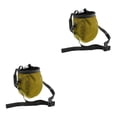 thumbnail image 2 of Yuarrent Bolsa de tiza cilíndrica para escalada en roca con cinturón con cordón verde 2piezas, 2 of 6