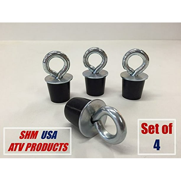 (4) Polaris Lock & Ride Lock and Ride Type Tie Downs for Sportsman, RZR