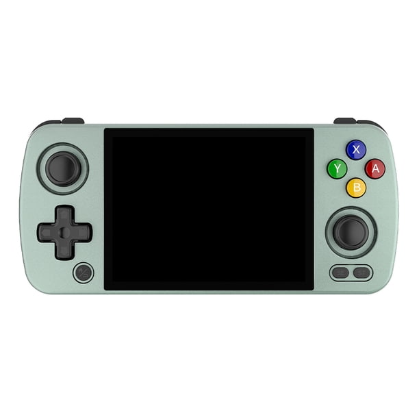 Consola de juegos portátil RG405M Classic Video Games Pad Consolas de juegos de 4 pulgadas (128G gris) WDOplteas Accesorios Electrónicos