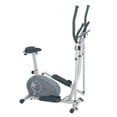 thumbnail image 3 of Sunny Health & Fitness 2 in 1 Magnetic Elliptical Upright Bike - SF-E3903, 3 of 9