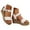 White, variant on Mostsola Womens Sandals Platform Slingback Heels Open Toe Comfort Walking Shoes Wedge Pumps
