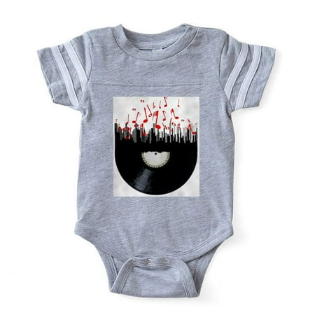 

CafePress - City Music - Cute Infant Baby Football Bodysuit