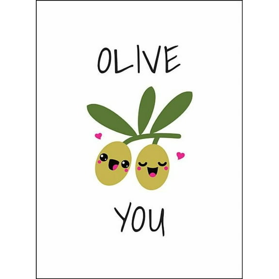 Olive You : PUNDERFUL WAYS TO SAY 'I LOVE YOU' (Hardcover)
