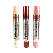 Lip Shimmer by Simone Chickenbone - 100% Natural Moisturizer La Chick Poo Poo Tinted Lip Balm - Vitamin E Lip Plumper for Dry, Chapped Lips. 3 Pack Glace Mauve, Pink, Nude. Made in USA