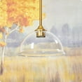 thumbnail image 5 of Kira Home Granville 10" Glass Shade, Replacement Glass, 1-5/8" Fitter Opening for Threaded Medium Base Socket, 10" x 6", 5 of 7
