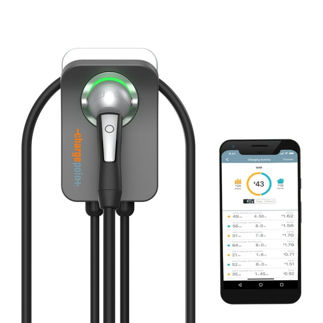 ChargePoint Home Flex Niveau 2 Station de Recharge EV NACS, NEMA 14-50 Outlet