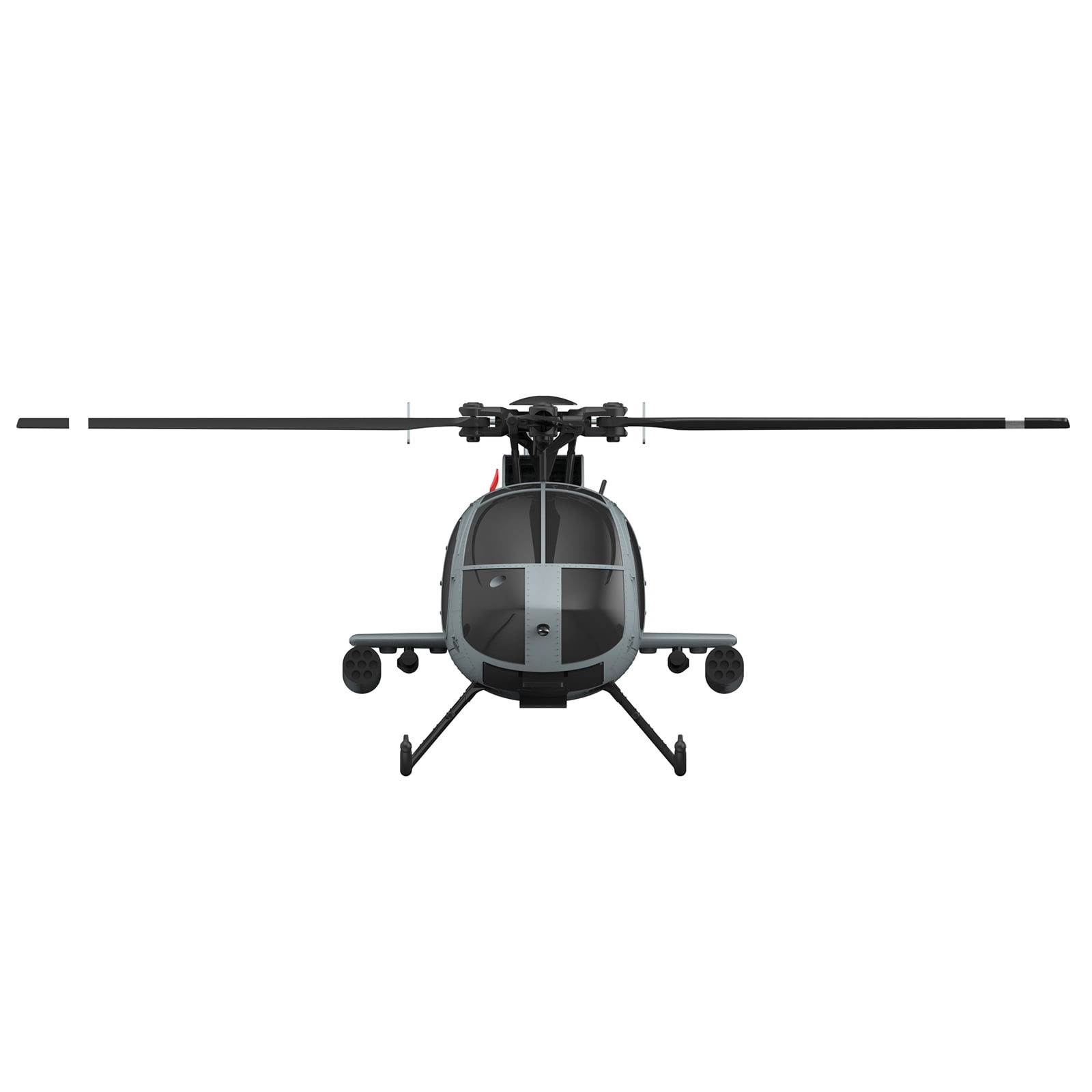 RC ERA C184 MD500 RC Helicopter with One Key Takeoff/Landing, 2.4G 4CH 6-Axis Gyro Single-propeller Aileronless Remote Control Helicopter with Altitude Hold & Optical Flow Positioning - RTF