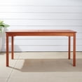 thumbnail image 3 of Malibu Outdoor Patio Wood Rectangular Dining Table, 3 of 4