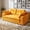 Orange, variant on EnHomee 58.6" Foldable Sofa for Adult Loveseat Sofa Couch with Deep Seat Adjustable Floor Sofa Couch with 4 Pillows,Orange