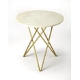 thumbnail image 2 of Butler Specialty Quantum White Marble Bunching Table, 2 of 2