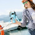 thumbnail image 7 of BUTOMKY for Stanley Cup 40oz Water Bottle Holder with Strap - Insulated Neoprene Crossbody Bag with Phone Pocket, Adjustable Shoulder & Handheld Straps for Women/Girls, 7 of 7