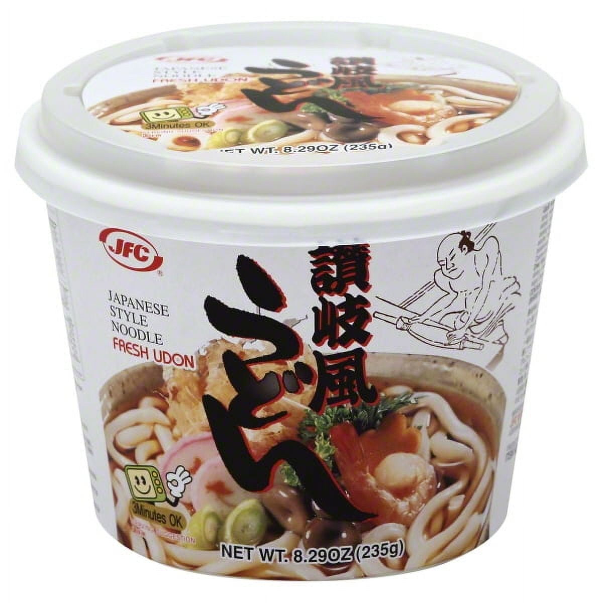 J-Basket Japanese Style Noodle Soup Microwavable Fresh Udon