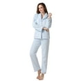 thumbnail image 2 of Richie House Women's Warm and Soft Bathrobe Robe Set Uni Size for M-L RHW2503, 2 of 2