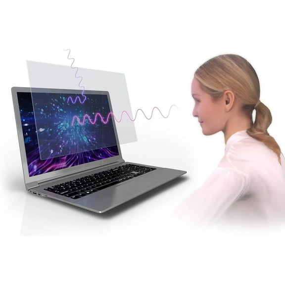 Anti Blue Light Screen Protector (3 Pack) for 14 Inches Laptop. Filter out Blue Light and relieve computer eye strain to help you sleep better