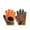 Orange, variant on Fingerless Workout Gloves Anti-Slip & Breathable Elastic Comfort Non-Slip Adjustable Sport Gloves for Outdoor Cycling/Gym/Fitness/Running