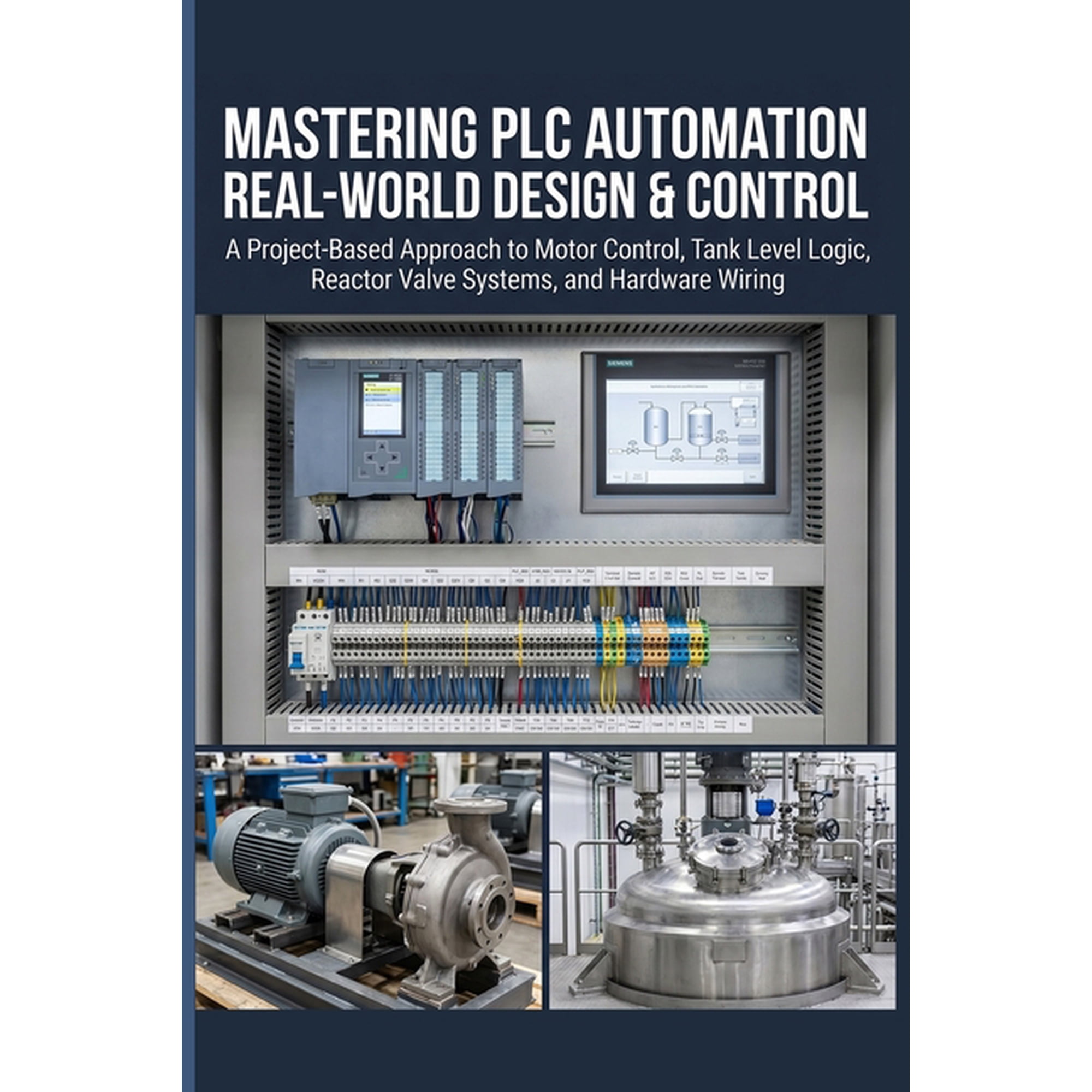 Mastering PLC Automation Real-World Design & Control: A Project-Based Approach to Motor Control, Tank Level Logic, React, (Paperback)