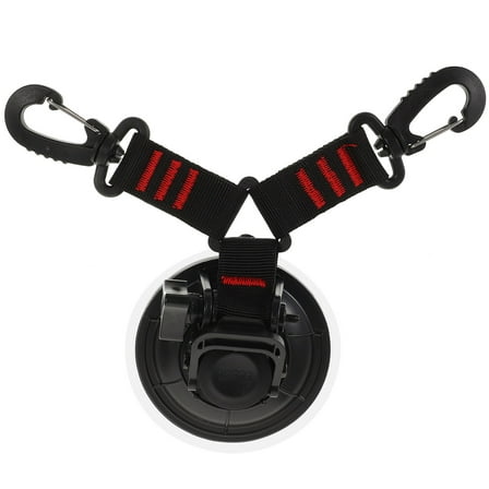 WORGEOUS Heavy Duty Suction Cup Hooks With Double Heads Tie Down Anchor For Car Awning Camping Tent Home Kitchen And Dog Tie Down Anchor