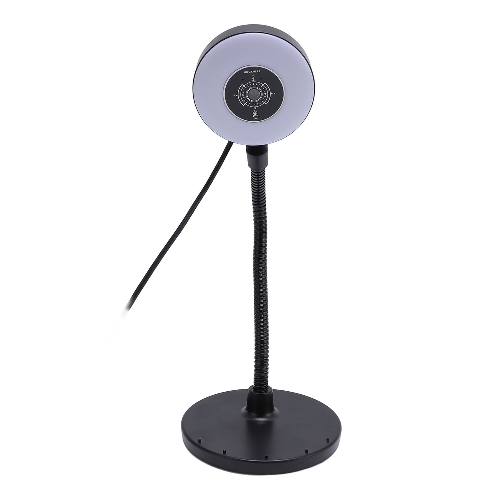 Webcam with Light, Auto Focus Webcam with Fill Light 5MP  for Online Learning