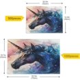 thumbnail image 5 of FREEAMG Drawing Galaxy Unicorn Puzzle 500 Pieces - Wooden Jigsaw Puzzles for Family Games - Suitable for Teenagers and Adults, 20.5"x14.9", 5 of 7