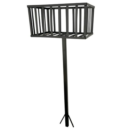 Basurero Contenedor De Fierro Para Exterior 60X40X160 Cm